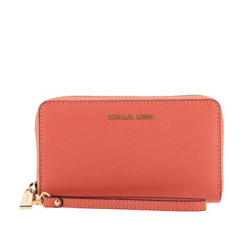 Michael Kors Outlet Wallet For Women Coral Michael Kors Wallet 34f9gtve9l Online At Gigliocom