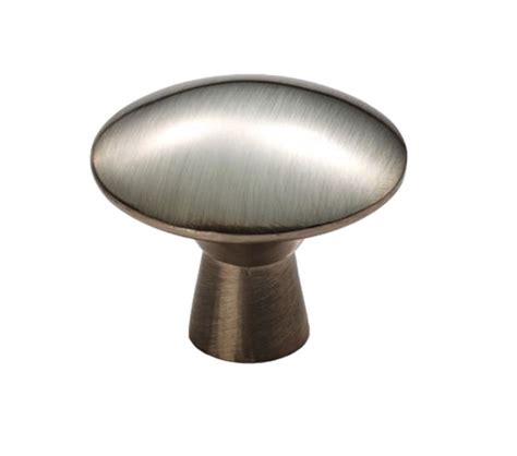 Carlisle Brass Fingertip Disc Cupboard Knob Satin Nickel Ftd Sn