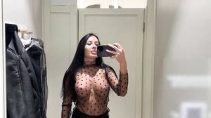 Transparent Lingerie Try On Haul