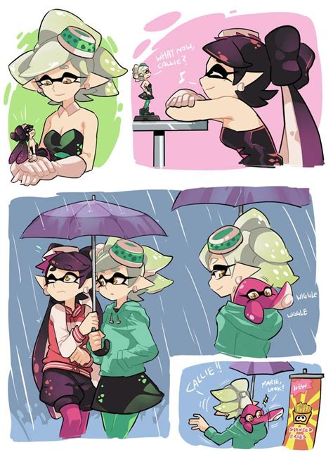 Callie And Marie Squid Sisters Splatoon Splatoon Comics Splatoon Squid Sisters