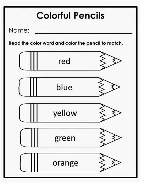 The Chalk Color Identification Activity Freebie