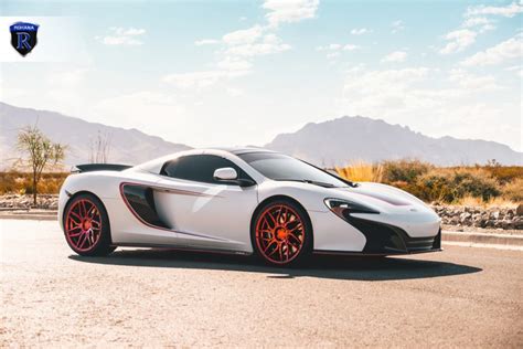 Mclaren 650s675lt White Rohana Rfx7 Wheel Wheel Front