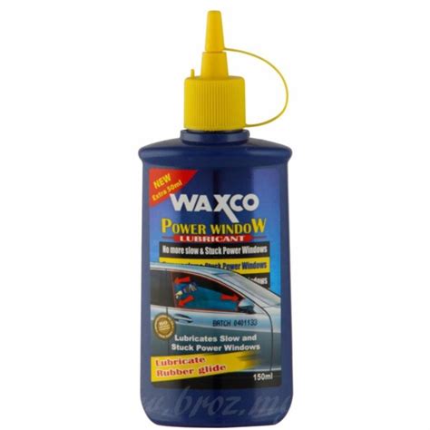 Waxco Power Window Lubricant Lazada