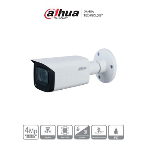 Dahua Dh Ipc Hfw Tn Zas C Mara Ip Bullet Wizsense Mp Ir Varifocal