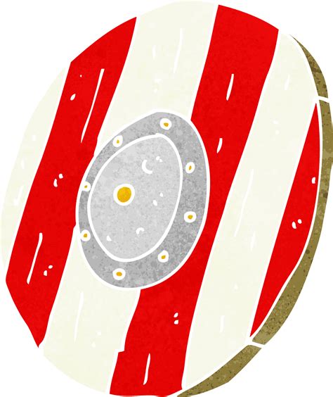 Cartoon Wooden Shield 44908404 Png