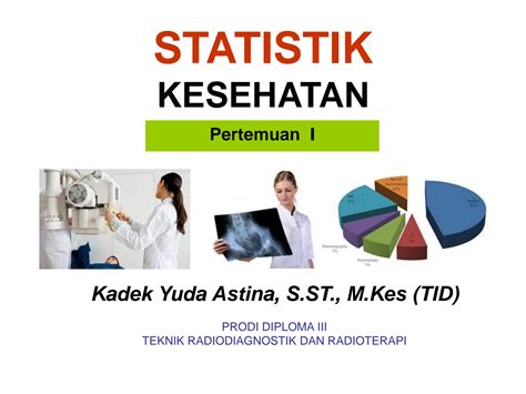 SOLUTION 319784718 1 Statistik Kesehatan Slide I Pengantar Statistik