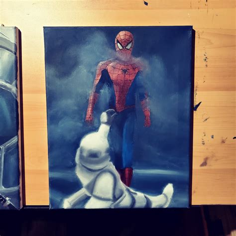 my recently finished oil painting. mailing it out tomorrow to the