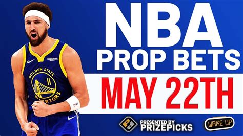 Nba Player Props Bets 05 22 22 On Prizepicks Nba Props Best Bets