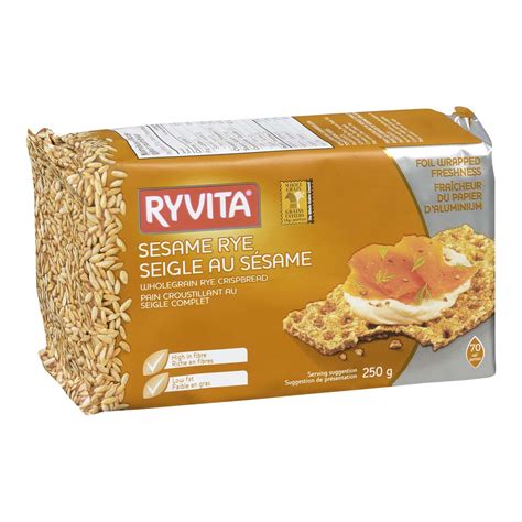 Ryvita Sesame Rye Wholegrain Crispbread Stong S Market