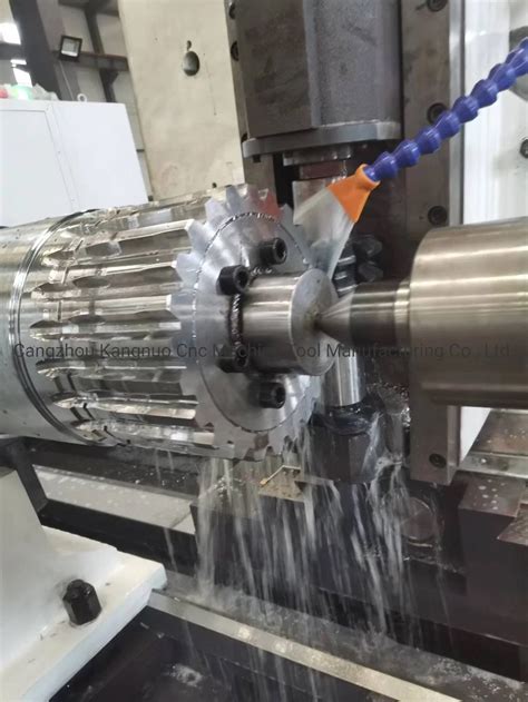 Cnc Spline Shaft Milling Machine Horizontal Gear Hobbing Machinecnc