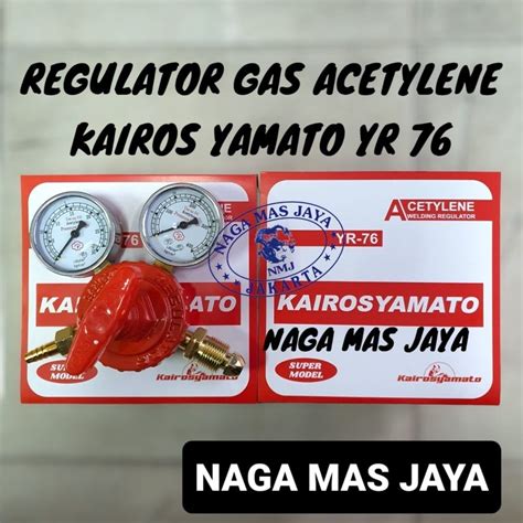 Jual Regulator Gas Acetylene Kairos Yamato Yr Regulator Asetelin