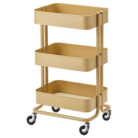 RÅskog Servierwagen Gelb 35x45x78 Cm Ikea Deutschland