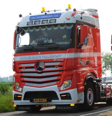 Europ Ische Lkw S Actros Streamspace Swijnenburg Transport Werkendam