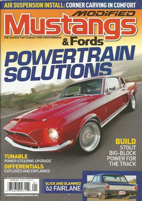 MODIFIED MUSTANGS & FORDS 2011 JAN - BOSS 302, '68 GT350, FAIRLANE - MODIFIED MUSTANGS & FORDS ...