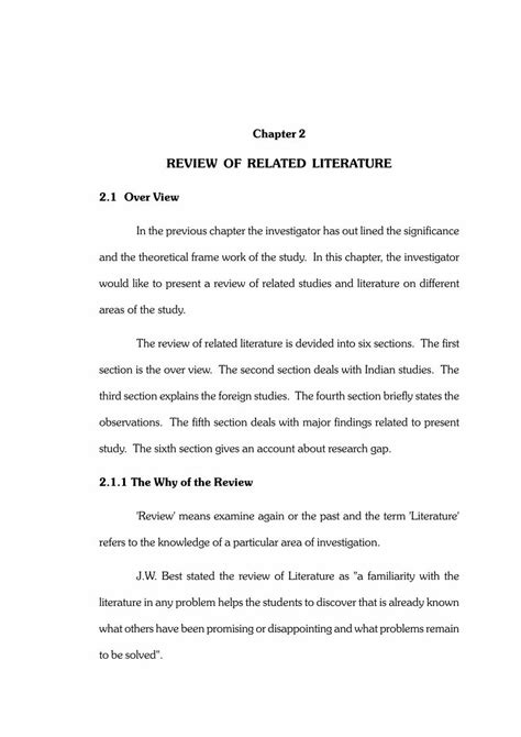 Pdf Review Of Related Literature Flibnetac