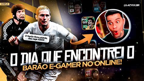 ANALISANDO MINHA PARTIDA CONTRA O BARAOeGAMER NA EFOOTBALL LEAGUE