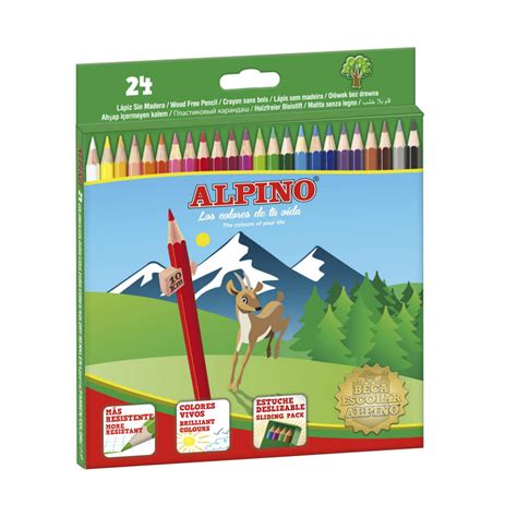 Caja L Pices Alpino Colores Surtidos Pmc