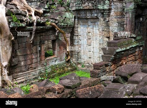 Preah Khan Sacred Sword Angkor Unesco World Heritage Site Cambodia