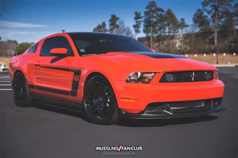 Procharged Competition Orange Boss 302 Mustangfanclub