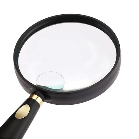 5x Magnifying Glass Lens 90mm Handheld Reading Magnifier Jewelry Zoomer