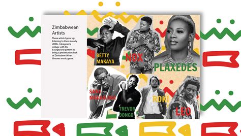 Zimbabwe Urban Grooves On Behance