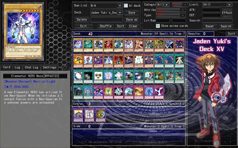 2 Yugioh Gx Anime Character Decks By Septimoangel12 On Deviantart