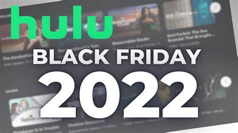 Deal Alert Hulu Is Back With A New Black Friday Deal For Youtube