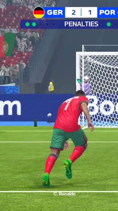 Ronaldo Missed Penalty 😨 😨 Cristianoronaldo Euro2024 Fcmobile24