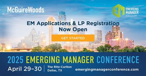 Agenda Emerging Manager Conference