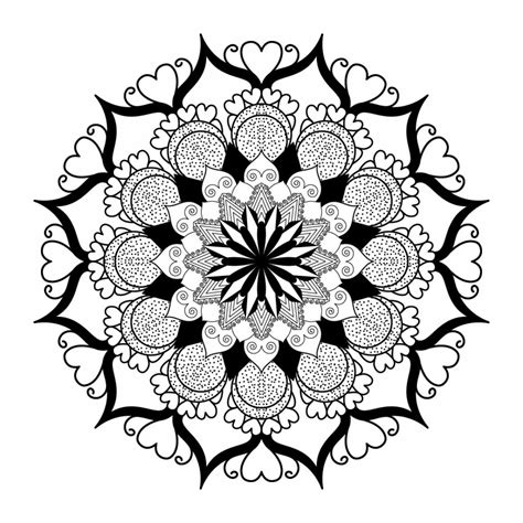 Circle Mandala Design Template Svg Ai Eps Pdf Png File