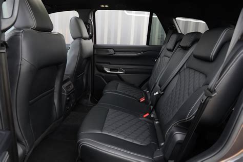 2023 Ford Everest Platinum Rear Seats Performancedrive