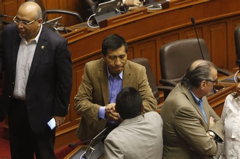 Pleno Del Congreso Suspendió Por 120 Días A Moisés Mamani Politica