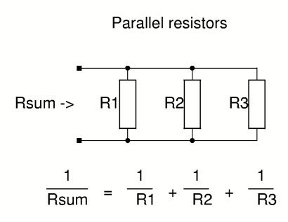 Resistors in parallel formula - whatlader