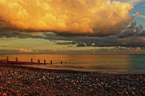 Worthing Beach, Worthing, West Sussex, England Photograph by Atanas ...