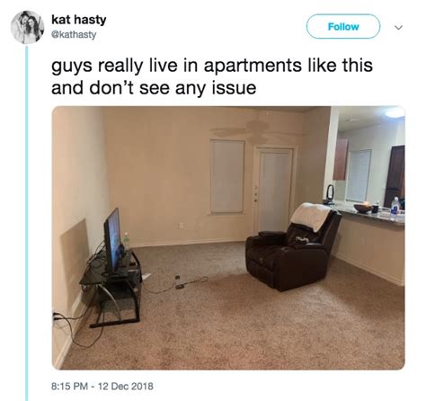 The Original Tweet Guys Live In Apartments Like This Know Your Meme