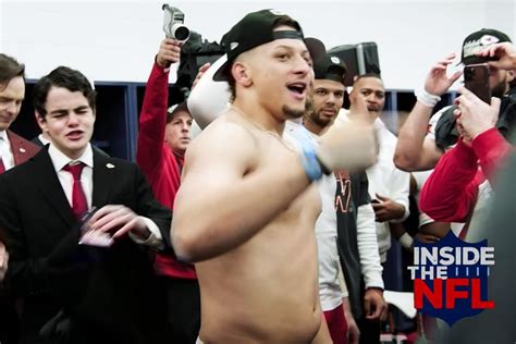 Patrick Mahomes Reacts To Shirtless Photo Of His Dad Bod Going Viral