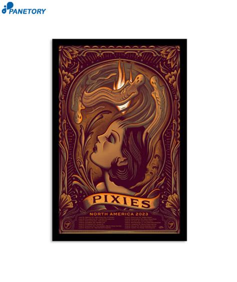 Pixies North America Leg Tour 2 2023 Poster 2024