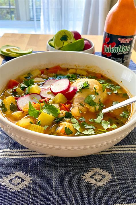 Mexican Caldo De Pollo Chicken Soup The Bossy Kitchen