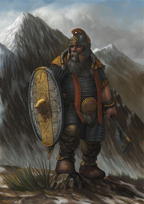 ArtStation - Dwarf Warrior