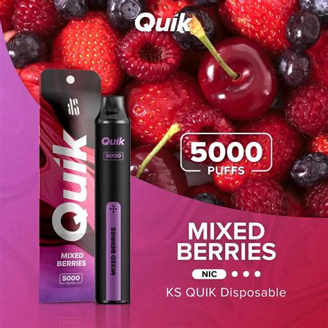 KS Quik 5000 Puffs รานขายนำยาบหรไฟฟาและ pod system podbkk