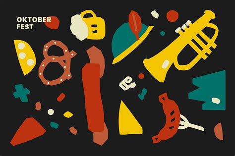 Happy Oktoberfest Characters Royalty Free Stock Vector 1178964
