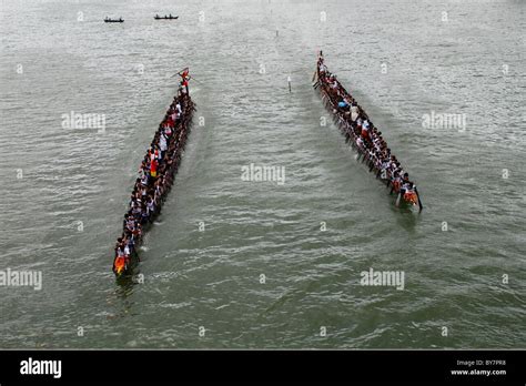 vallam kali,also known as snake boat race during onam celebrations in kerala,india Stock Photo ...