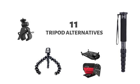 11 Tripod Alternatives in 2024 - PhotographyAxis