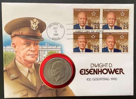 Numisbrief Usa Dwight D Eisenhower Kaufen Auf Ricardo