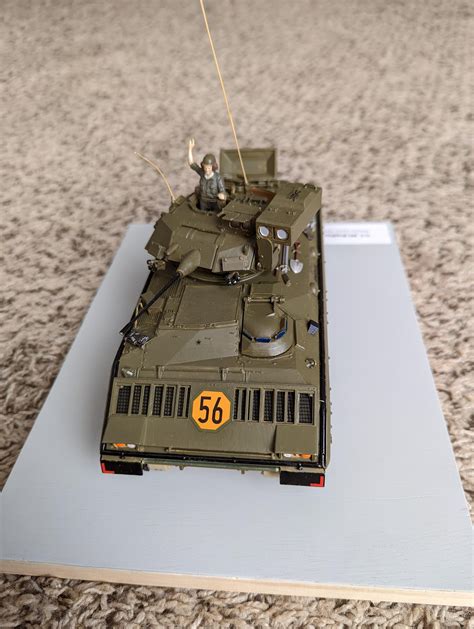 US M2 Bradley IFV with interior detailing : r/modelmakers