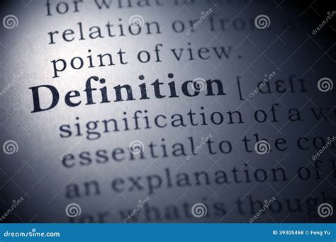 Definition stockfoto. Bild von blau, buch, informationen - 39305468