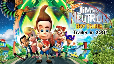 Jimmy Neutron Boy Genius Theatrical Trailer 2001 Youtube