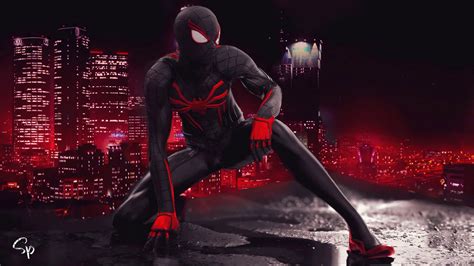 Black Spiderman Wallpaper