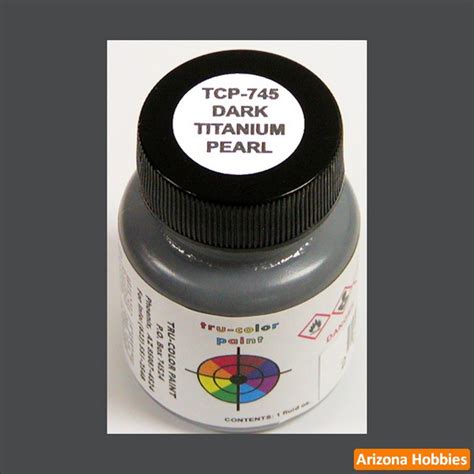 Pearlescent DARK TITANIUM 1 Oz Bottle Airbrush Ready