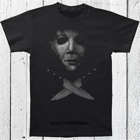 Men T Shirt Medium Halloween Resurrection Black Horror Retro Michael